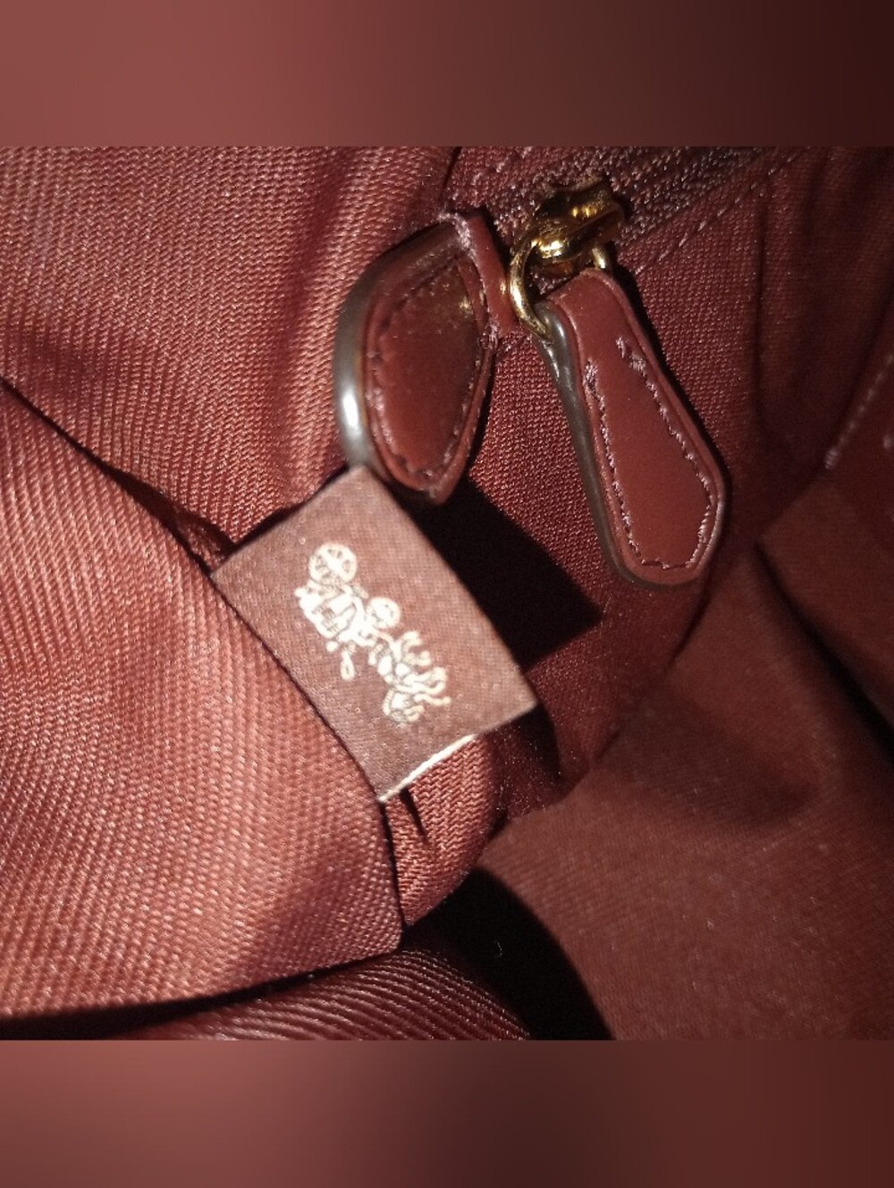 Coach Dalton 31 Saddle Brown Shoulder bag - Picture 11 of 16